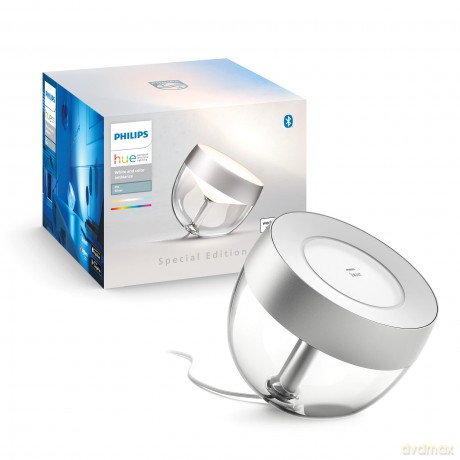 Hue Iris Lamp Tavolo Argento Ed Spe