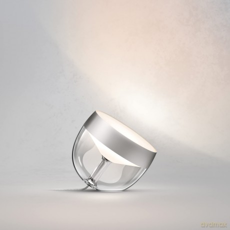 Hue Iris Lamp Tavolo Argento Ed Spe