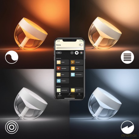Hue Iris Lamp Tavolo Oro Ediz Speci