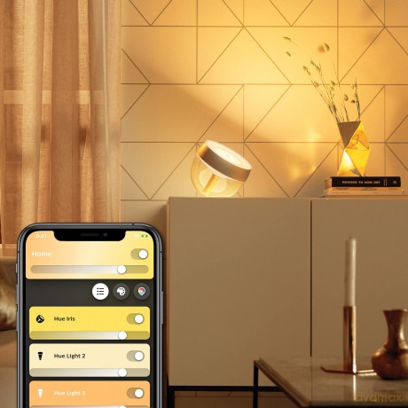 Hue Iris Lamp Tavolo Oro Ediz Speci