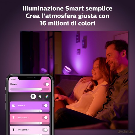 Hue Iris Lampada Da Tavolo Rame