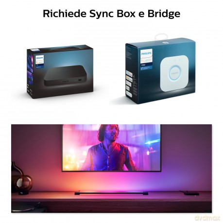 Hue Play Gradient Light Tube Compac