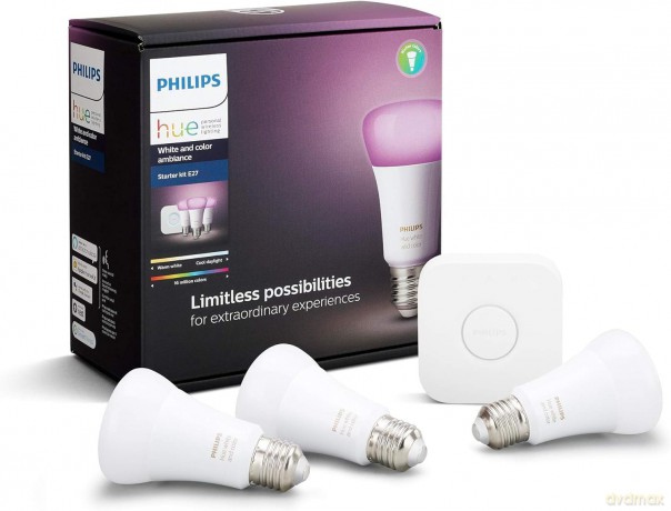 Hue Starter Kit Bridge+3 E27 75w