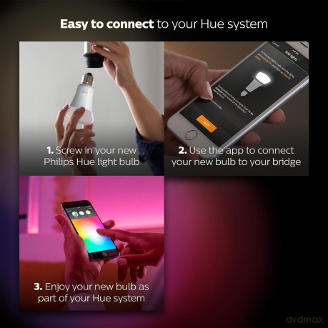 Hue Starter Kit Bridge+3 E27 75w