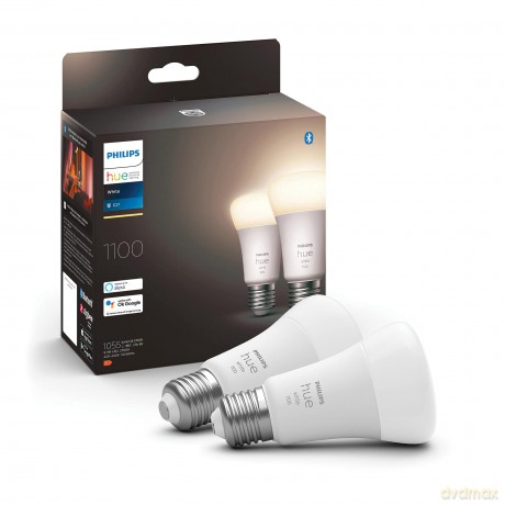 Hue White 2 X Lampadina E27 9.5w