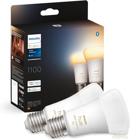 Hue White Ambiance 2x Lampadine