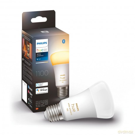 Hue White Ambiance Lampadina E27 8w