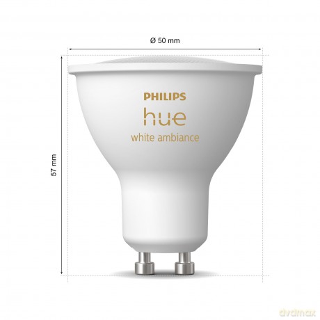 Hue White Ambiance Lampadina Gu10