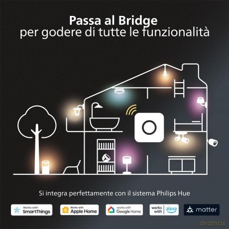 Hue White Ambiance Lampadina Gu10