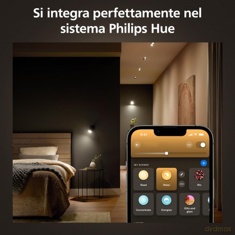 Hue White Ambiance Lampadina Gu10