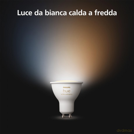 Hue White Ambiance Lampadina Gu10