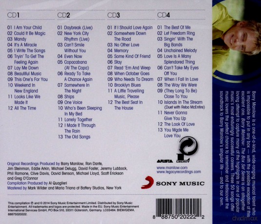 Barry Manilow: The Box Set Series [4CD]