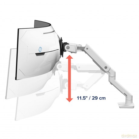 Hx Arm Heavy Duty Pivot Desk Mount