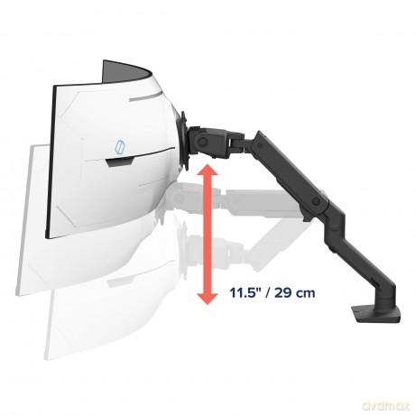 Hx Arm Heavy Duty Pivot Desk Mount
