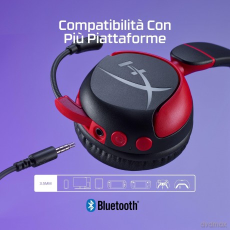 Hyperx Cloud Mini Wrls Blk Hs