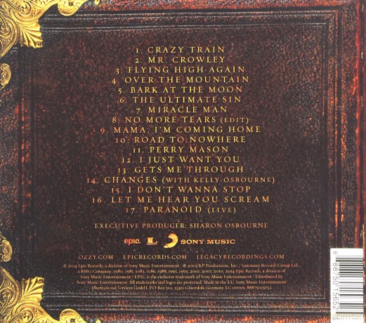 Ozzy Osbourne: Memoirs of a Madman [CD]