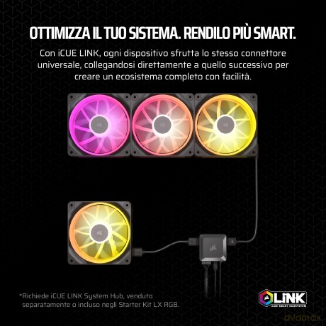 Icue Link Lx120 Rgb Single Fan