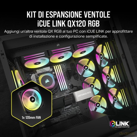 Icue Link Qx120 Rgb Expansion Kit
