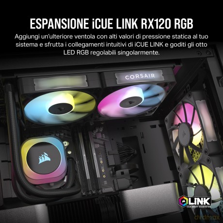 Icue Link Rx12 R Gb Single Fan