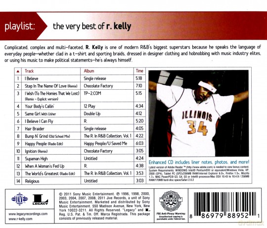 R. Kelly: The Very Best Of R. Kelly [CD]