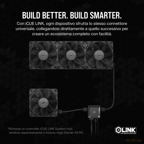 Icue Link Rx120 120mm Single Fan
