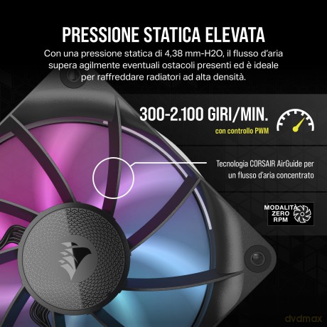 Icue Link Rx120 Rgb Triple Fan Kit