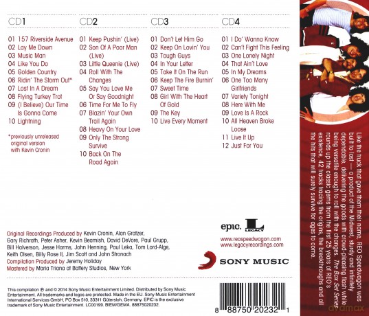REO Speedwagon: The Box Set Series [4CD]
