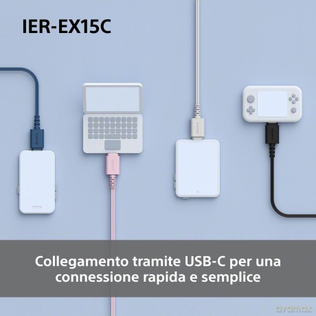 Ier-Ex15c Auricolari Cavo Usb-C