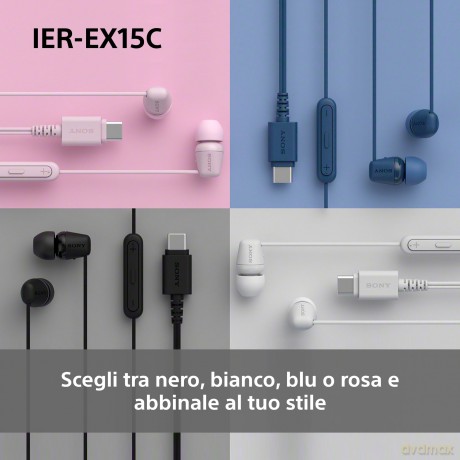 Ier-Ex15c Auricolari Cavo Usb-C