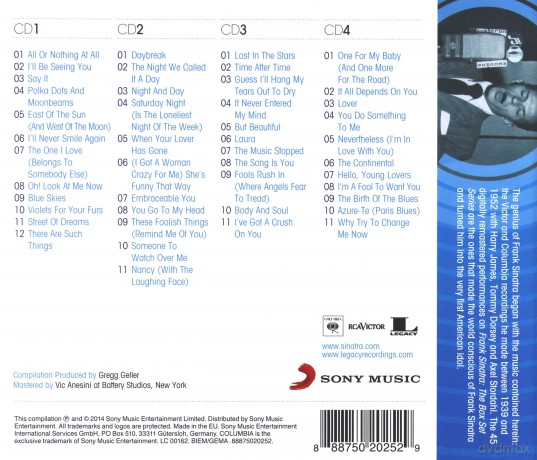 Frank Sinatra: The Box Set Series [4CD]