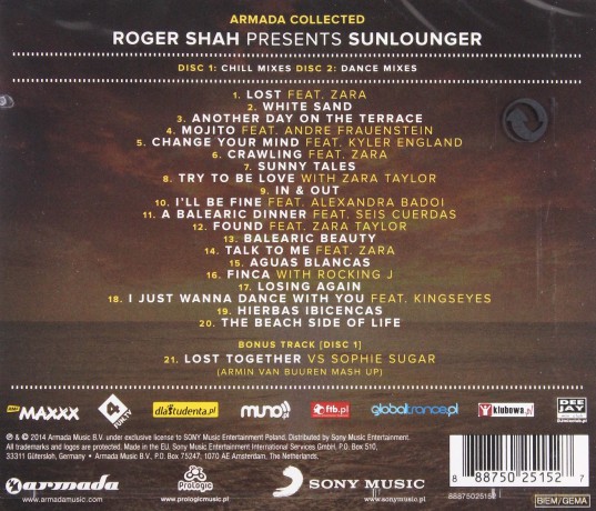 Sunlounger: Armada Collected [2CD]