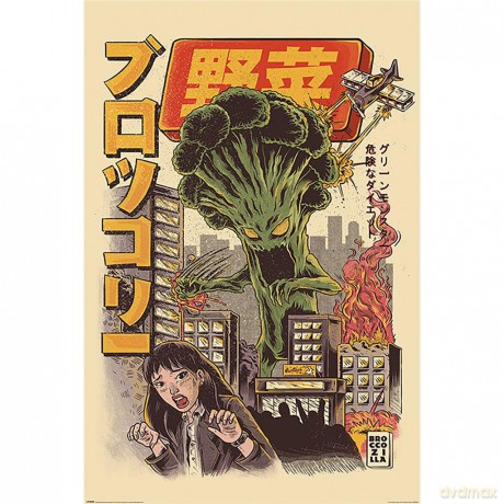 Ilustrata: Broccozilla Maxi Poster
