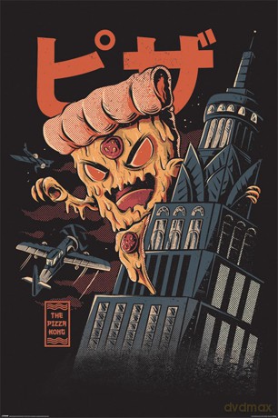Ilustrata: The Pizza Kong (Maxi Poster 61x91,5cm)