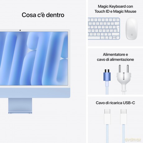 Imac 24 Blu/10core/16gb/512