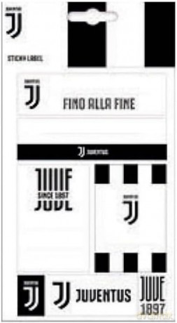 Imagicom Labjuv02 - Juventus Sticky Labels Logo