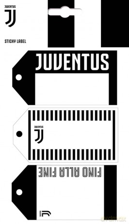 Imagicom Labjuv03 - Juventus Sticky Labels Graphic