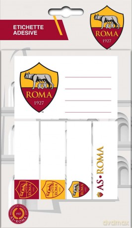 Imagicom Labrom01 - As Roma Sticky Labels Logo