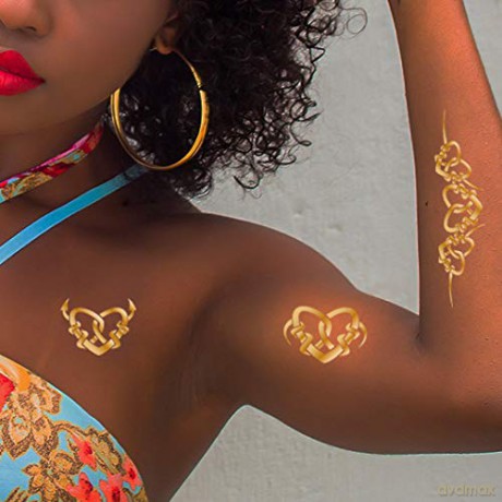 Imagicom: Metallic Tribal: Tattoo Heart