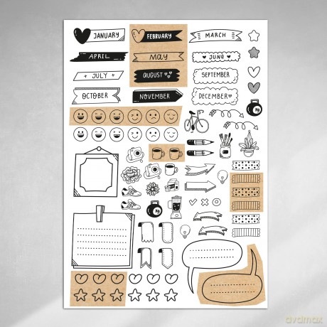 Imagicom: Monthly Planner Kraft
