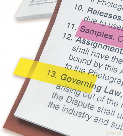 Index Small In Clear Dispenser