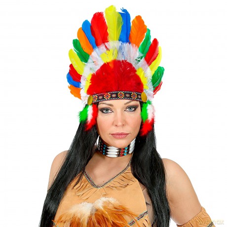 Indian Headgear Indian Hats Caps & Headwear for Fancy Dress Costumes Accessory