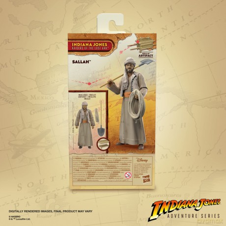 Indiana Jones: Hasbro - Raiders Of The Lost Ark - Sallah Serie Adventure