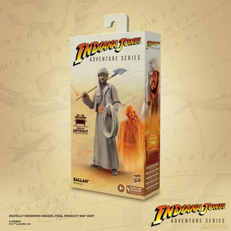 Indiana Jones: Hasbro - Raiders Of The Lost Ark - Sallah Serie Adventure