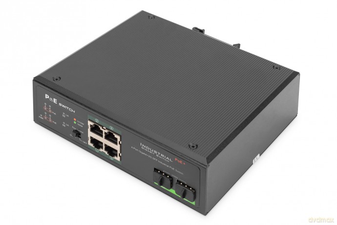 Industrie Poe Switch, +2xsfp
