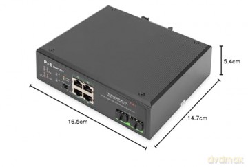 Industrie Poe Switch, +2xsfp