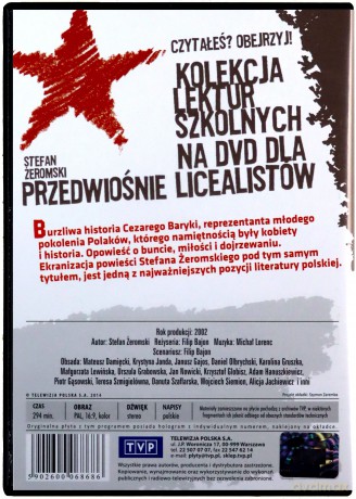 Przedwiośnie (Kolekcja lektur szkolnych) [2DVD]