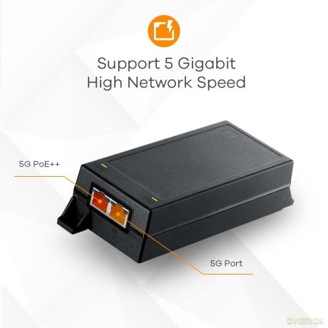 Iniettore Power Over Ethernetup60w