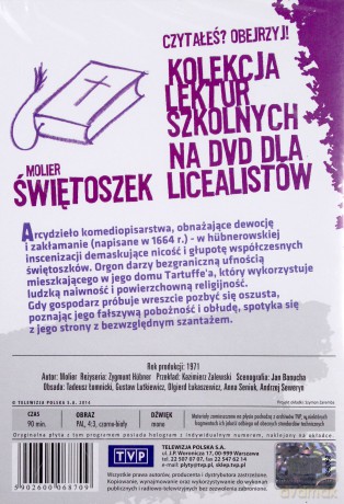 Świętoszek (Kolekcja lektur szkolnych) [DVD]