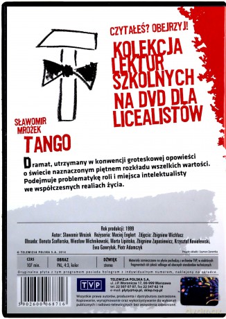 Tango (Kolekcja lektur szkolnych) [DVD]