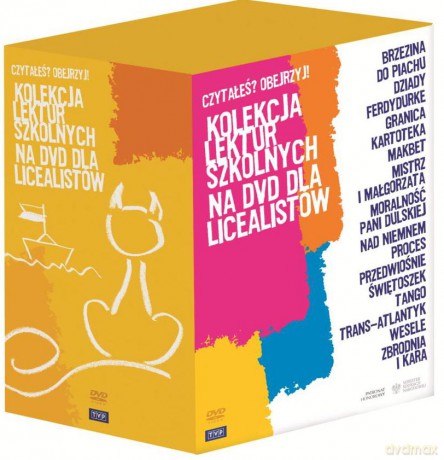 Kolekcja lektur szkolnych dla licealistów [BOX] [20DVD]